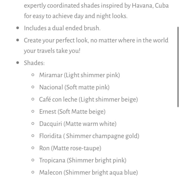 Cargo Cosmetics Havana Nights Eyeshadow Palette - Picture 8 of 8